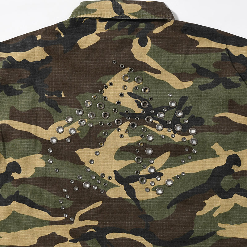 CAMO L/S SHIRT -2.COLOR-