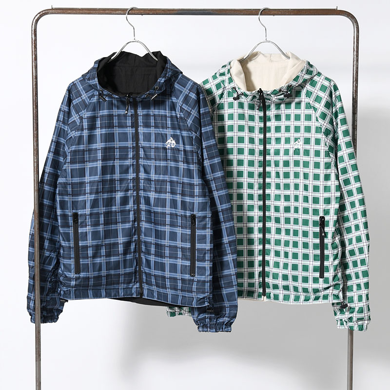 REVERSIBLE NYLON JACKET -2.COLOR-