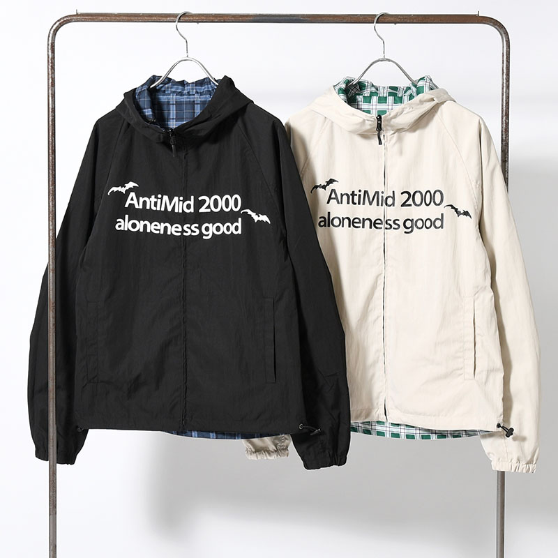 REVERSIBLE NYLON JACKET -2.COLOR-