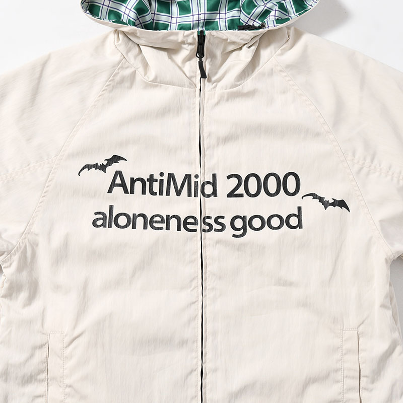 REVERSIBLE NYLON JACKET -2.COLOR-