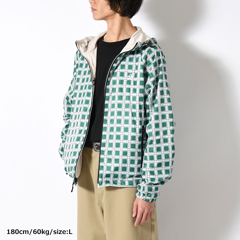 REVERSIBLE NYLON JACKET -2.COLOR-