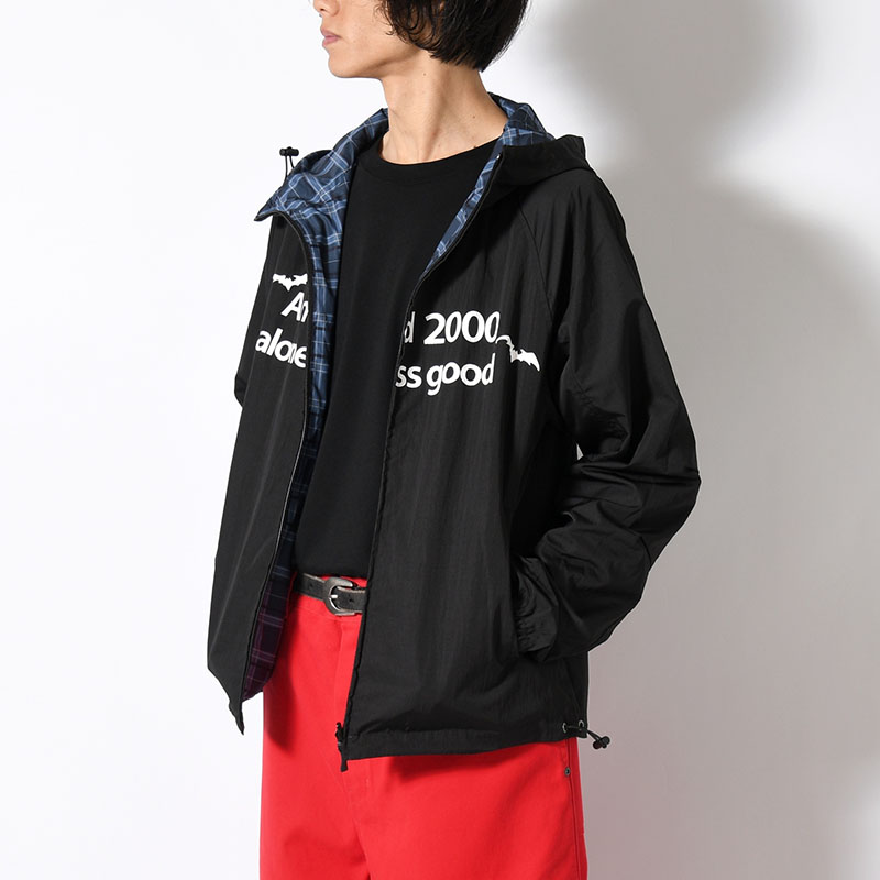 REVERSIBLE NYLON JACKET -2.COLOR-