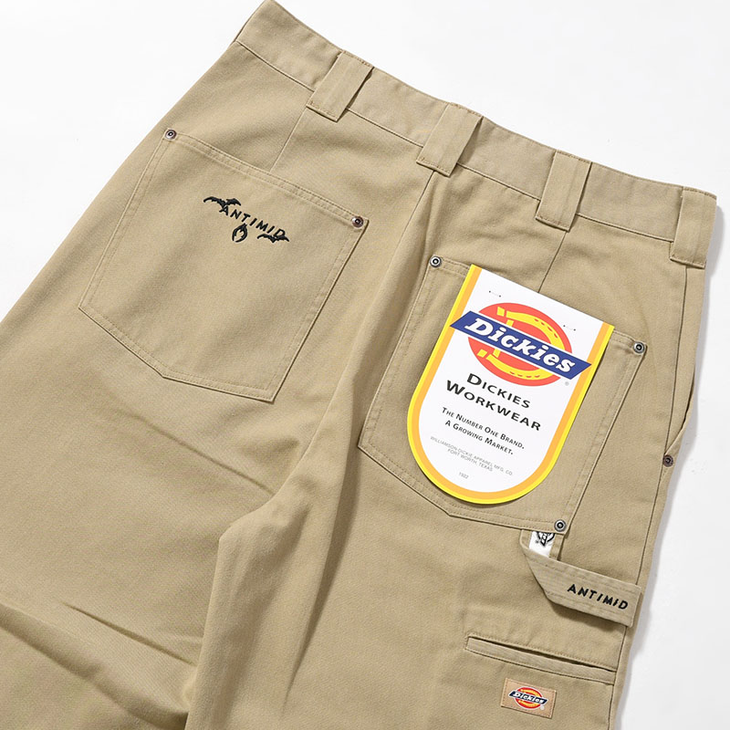DICKIES DOUBLE KNEE PANTS -3.COLOR-