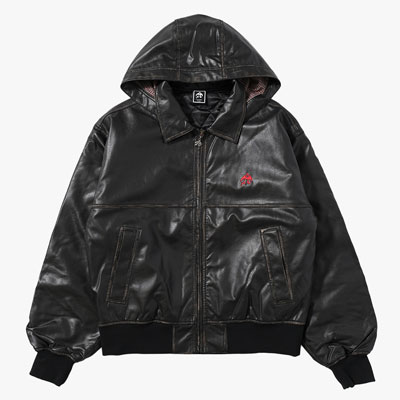 PU LEATHER JACKET -2.COLOR-