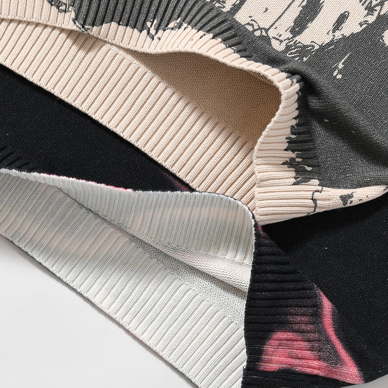 GRAPHIC KNIT -2.COLOR-