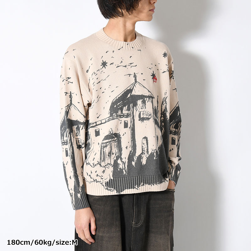 GRAPHIC KNIT -2.COLOR-