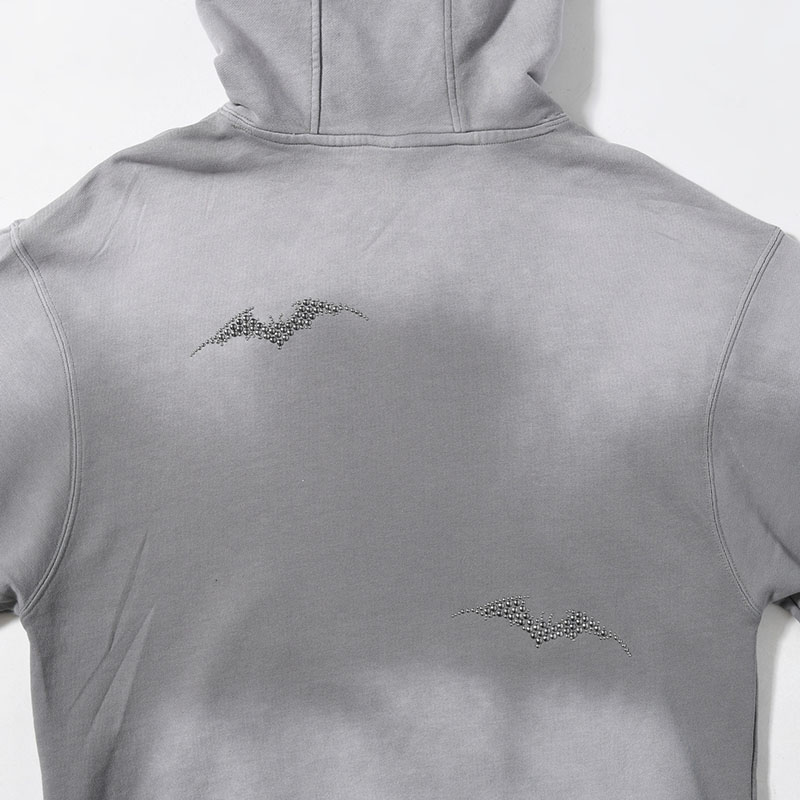 PIGMENT STUDS HOODIE -3.COLOR-