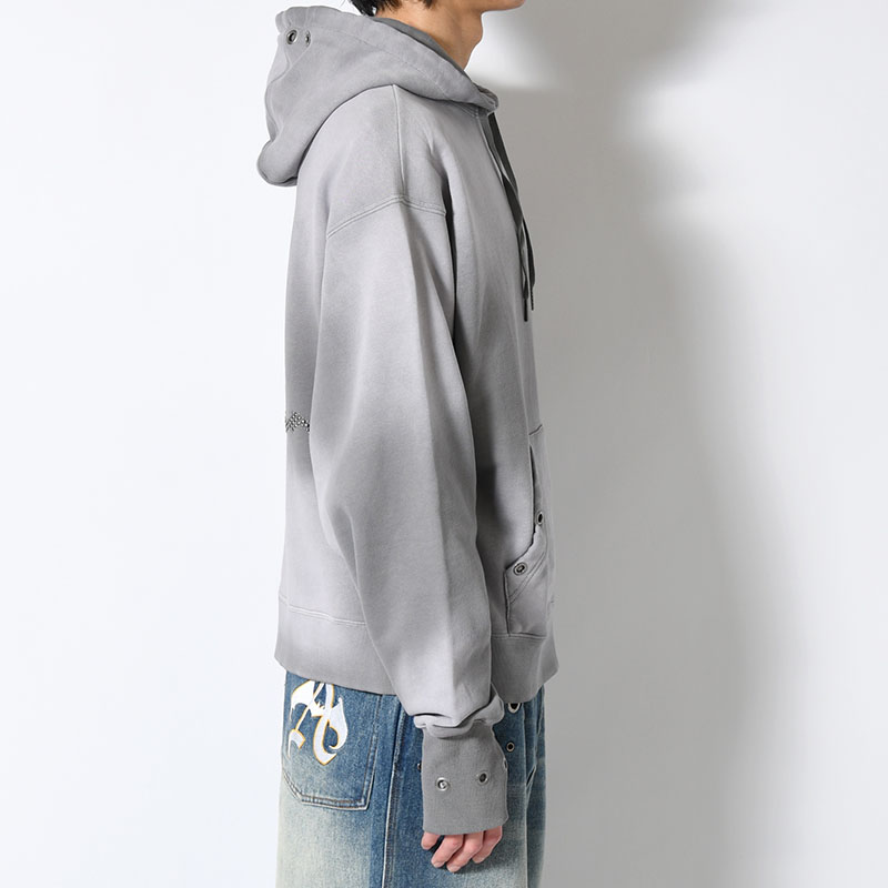 PIGMENT STUDS HOODIE -3.COLOR-