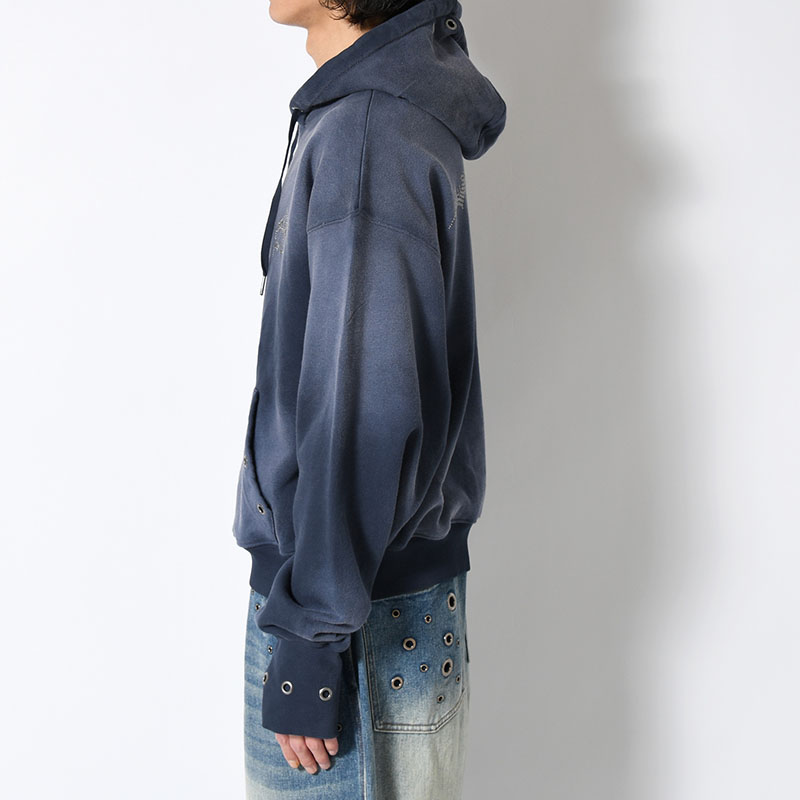 PIGMENT STUDS HOODIE -3.COLOR-