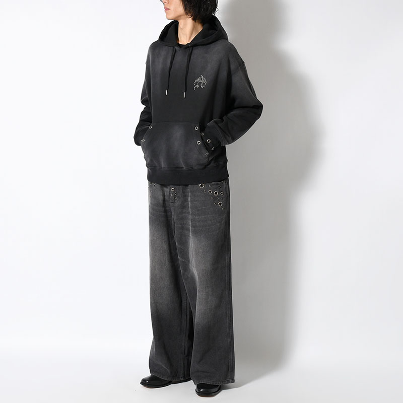 PIGMENT STUDS HOODIE -3.COLOR-