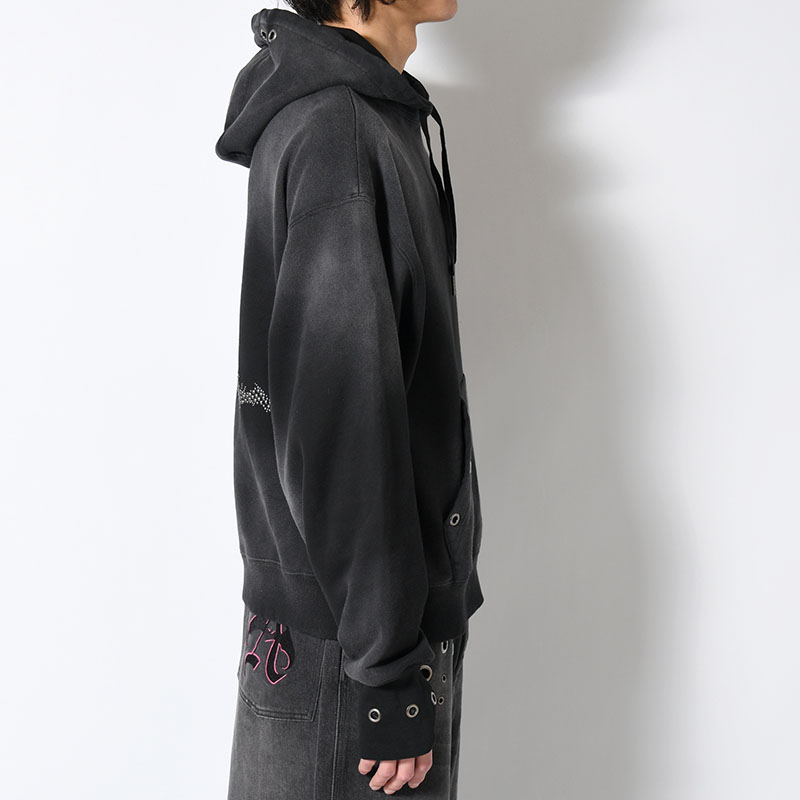 PIGMENT STUDS HOODIE -3.COLOR-
