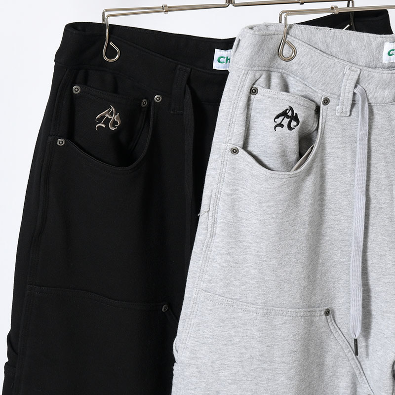DOUBLE KNEE SWEAT PANTS -2.COLOR-