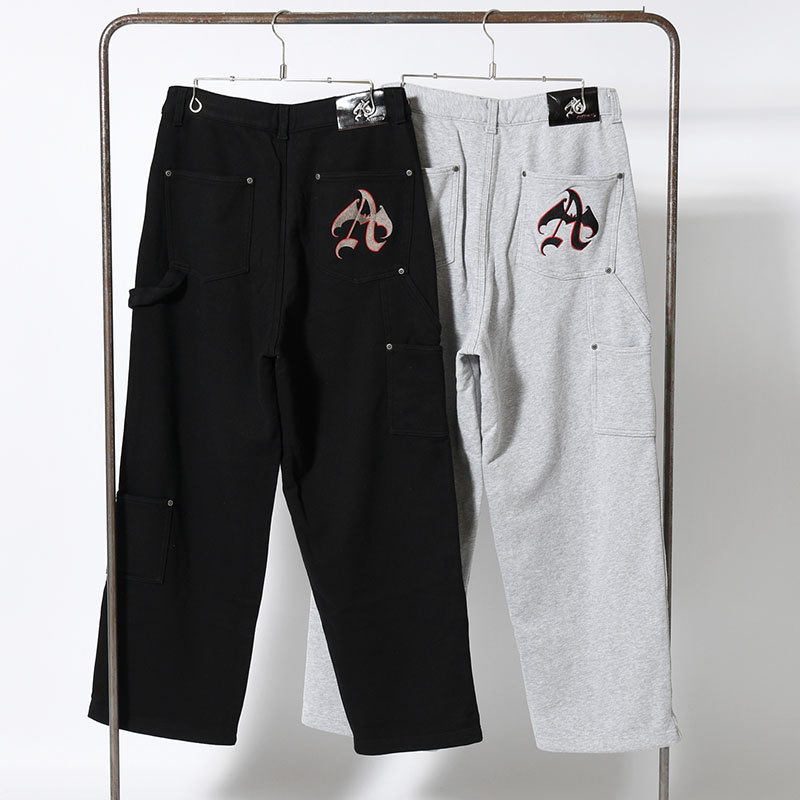 DOUBLE KNEE SWEAT PANTS -2.COLOR-