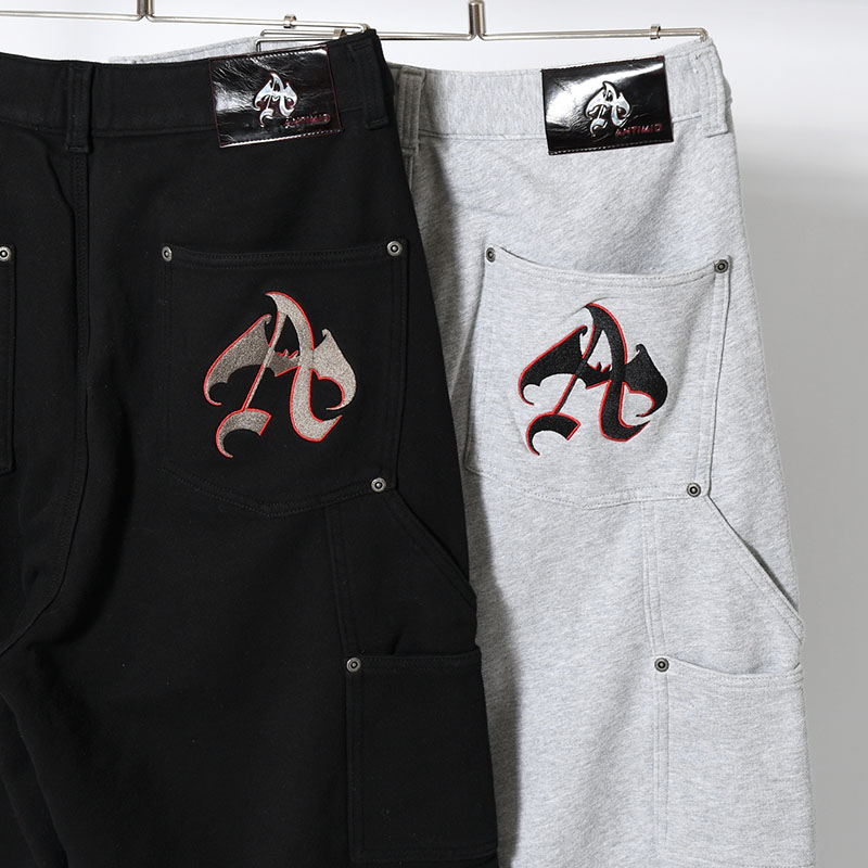 DOUBLE KNEE SWEAT PANTS -2.COLOR-