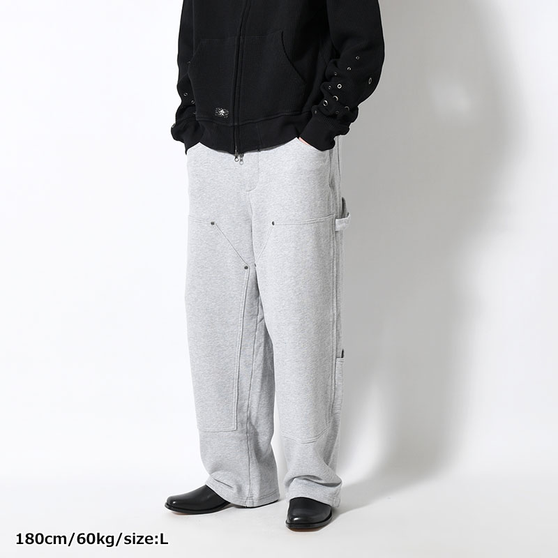 DOUBLE KNEE SWEAT PANTS -2.COLOR-