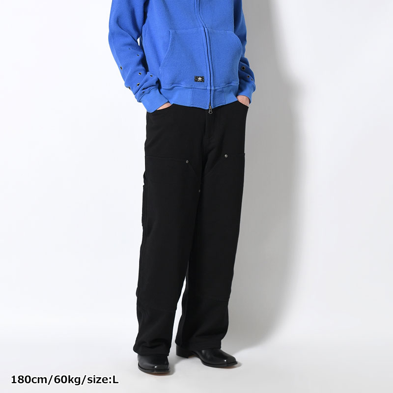 DOUBLE KNEE SWEAT PANTS -2.COLOR-