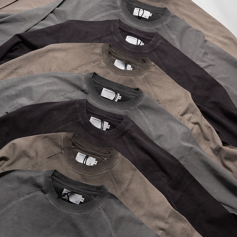 3 HALFTONE L/S TEE -3.COLOR-