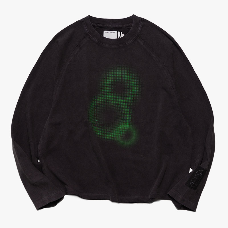 3 HALFTONE L/S TEE -3.COLOR-