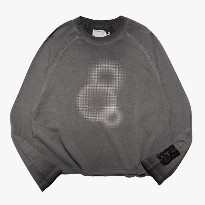 3 HALFTONE L/S TEE -3.COLOR-