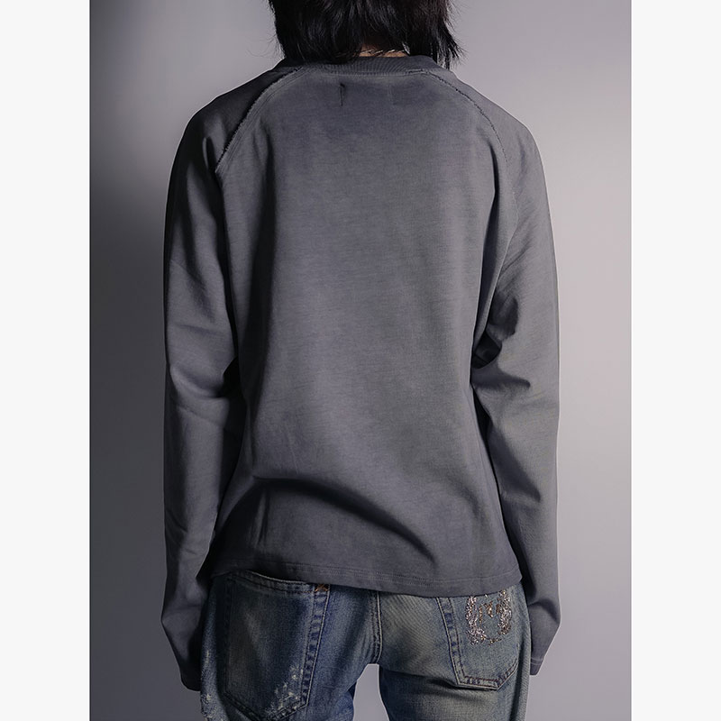 3 HALFTONE L/S TEE -3.COLOR-