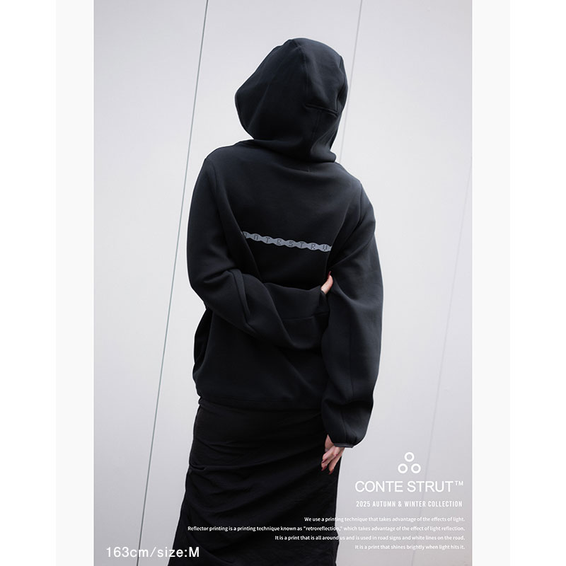 PONTE TECH HOODIE -3.COLOR-