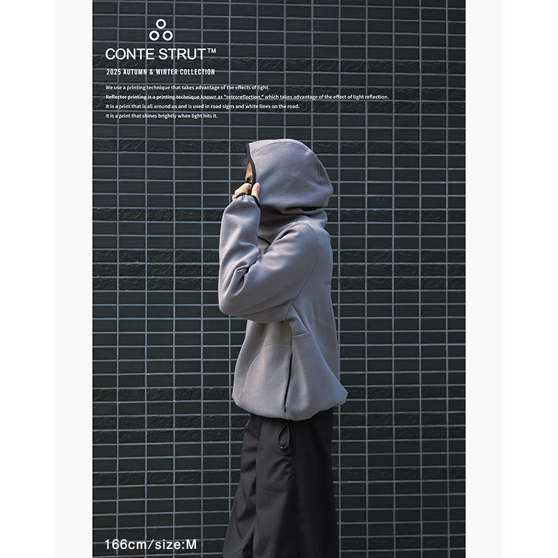 PONTE TECH HOODIE -3.COLOR-