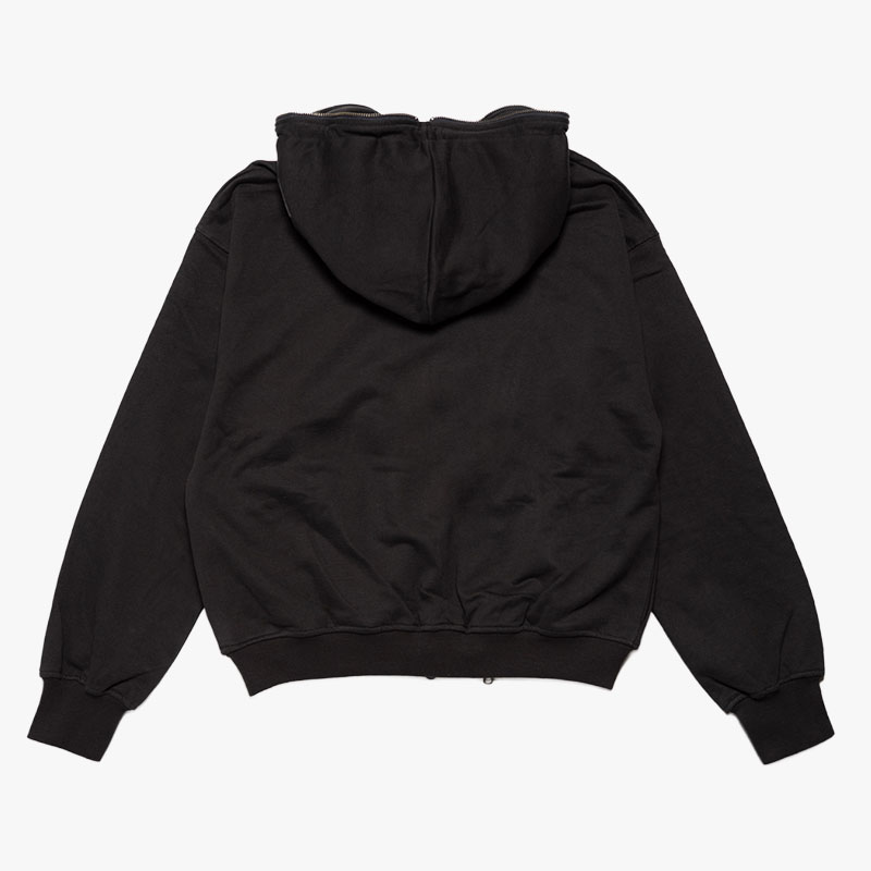 DOUBLE ZIP LINE HOODIE -3.COLOR-