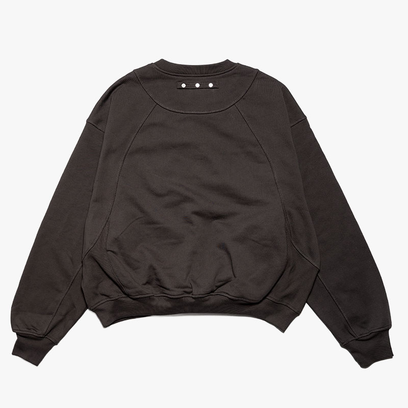 TOGGLED CREW SWEAT -3.COLOR-