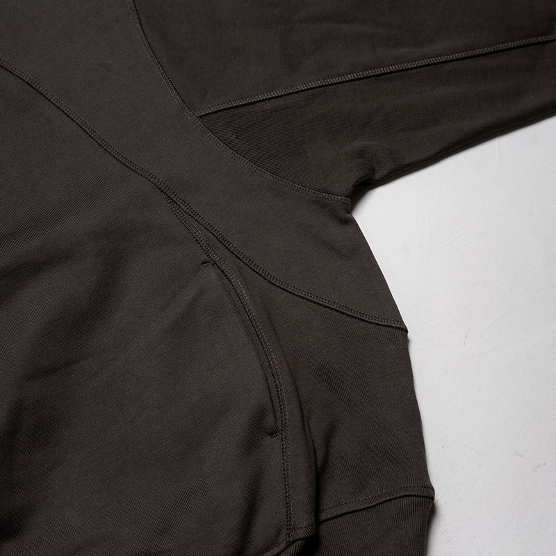 TOGGLED CREW SWEAT -3.COLOR-