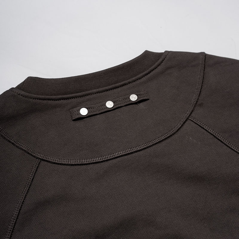 TOGGLED CREW SWEAT -3.COLOR-