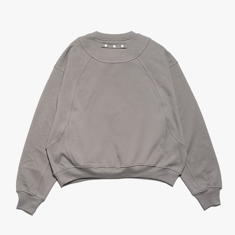 TOGGLED CREW SWEAT -3.COLOR-