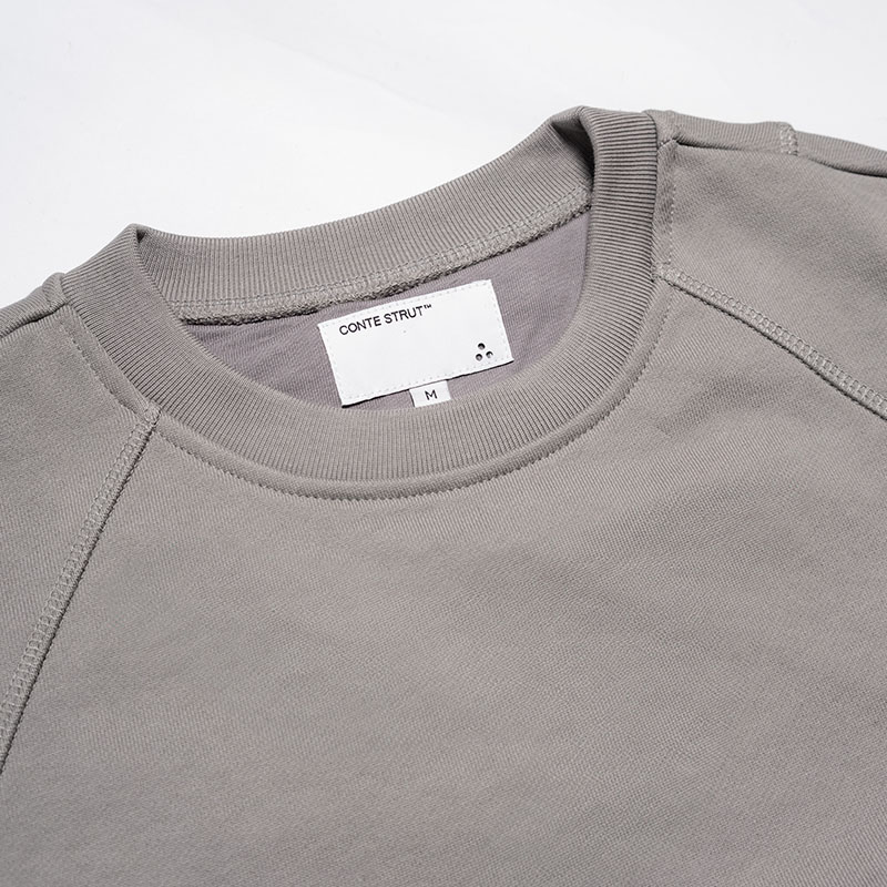 TOGGLED CREW SWEAT -3.COLOR-