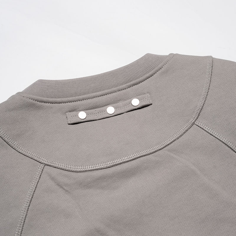 TOGGLED CREW SWEAT -3.COLOR-