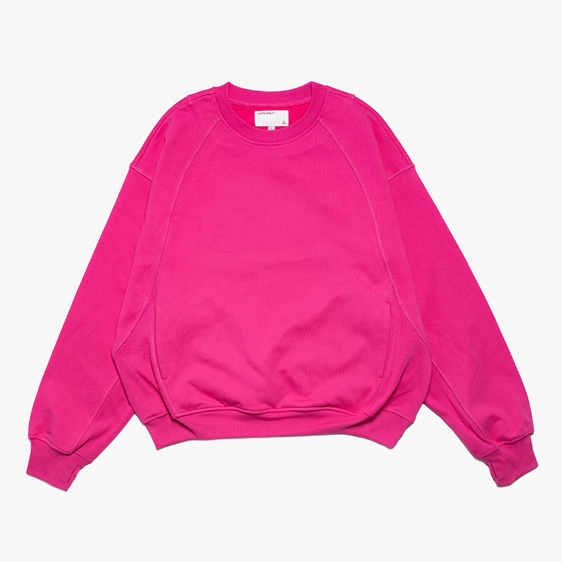 TOGGLED CREW SWEAT -3.COLOR-