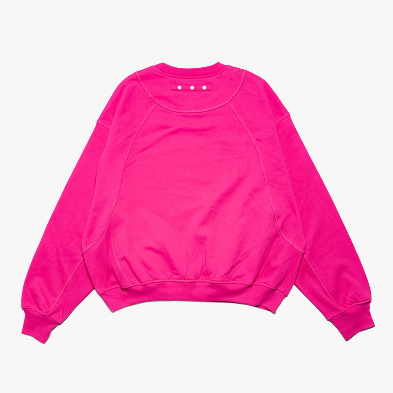 TOGGLED CREW SWEAT -3.COLOR-