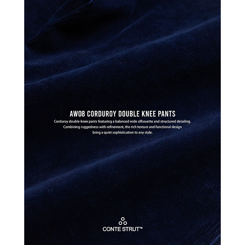 DOUBLE KNEE PANTS -3.COLOR-
