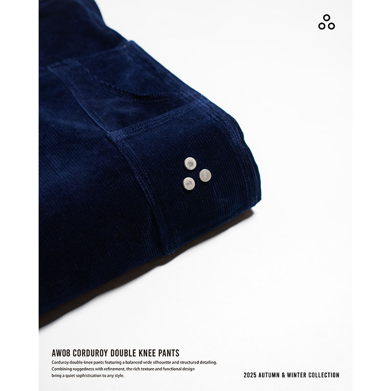 DOUBLE KNEE PANTS -3.COLOR-