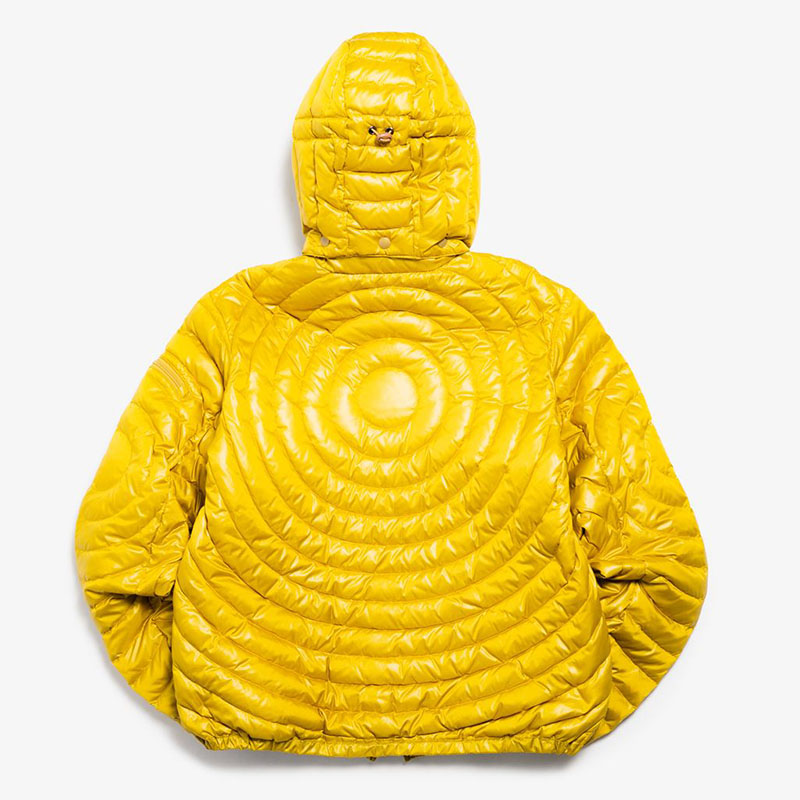 Circle quilted down jacket -3.COLOR-