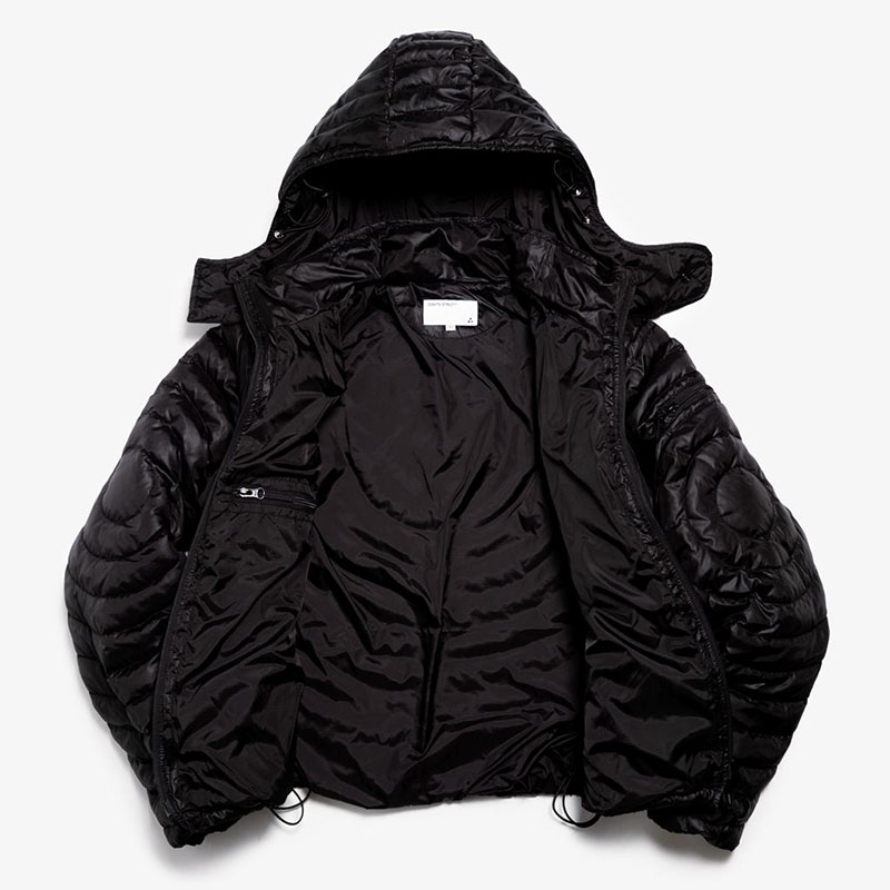 Circle quilted down jacket -3.COLOR-