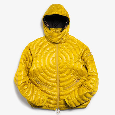 Circle quilted down jacket -3.COLOR-