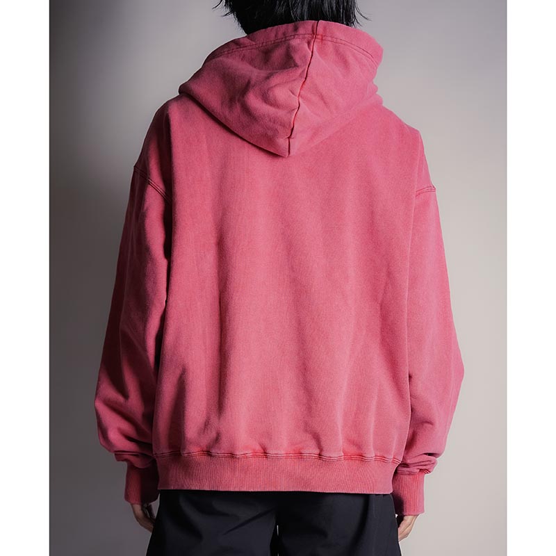 FADED SWITCHING ZIP HOODIE -3.COLOR-