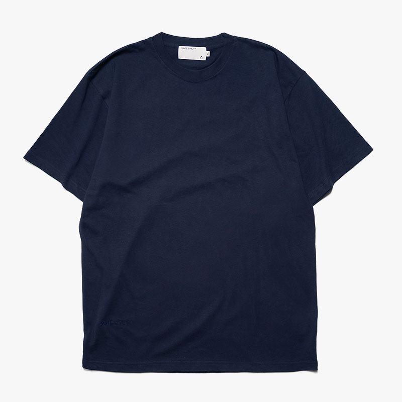 CLASSIC EMBROIDERED LOGO S/S TEE -3.COLOR-(NAVY)