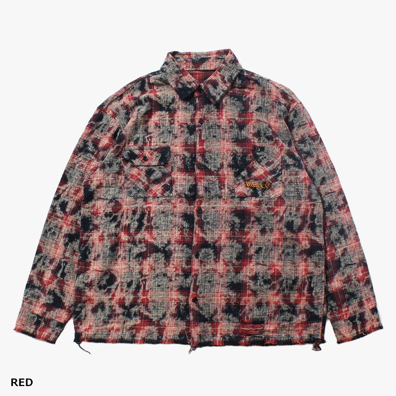 REVERSIBLE CHECK SHIRTS -2.COLOR-