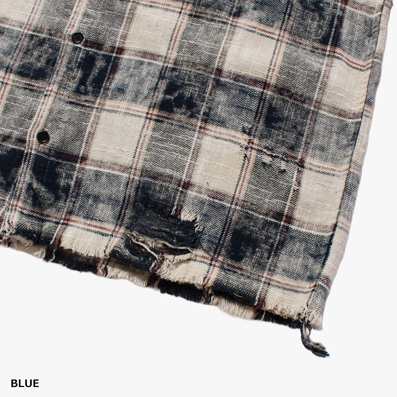 REVERSIBLE CHECK SHIRTS -2.COLOR-
