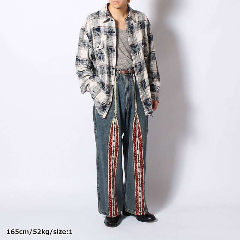 REVERSIBLE CHECK SHIRTS -2.COLOR-