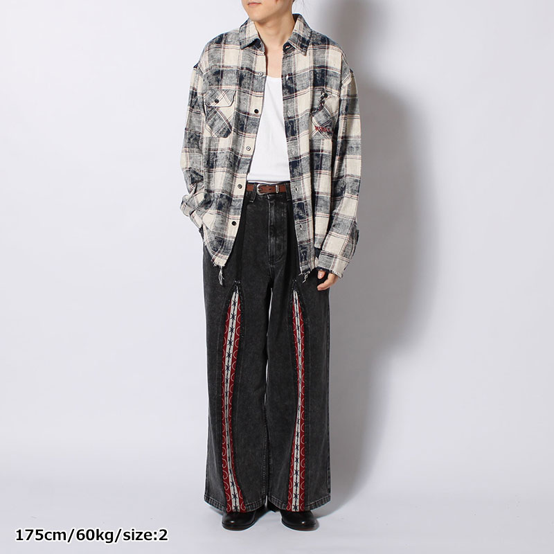 REVERSIBLE CHECK SHIRTS -2.COLOR-