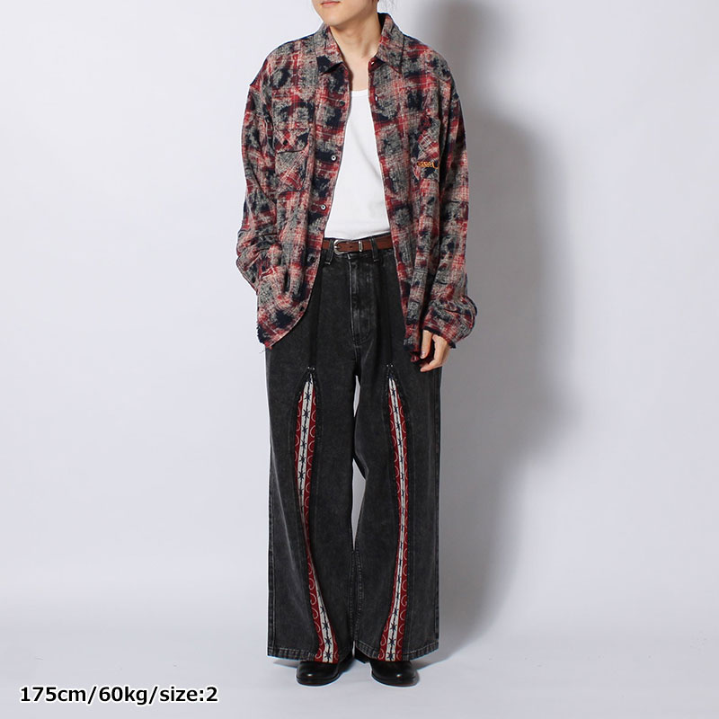 REVERSIBLE CHECK SHIRTS -2.COLOR-