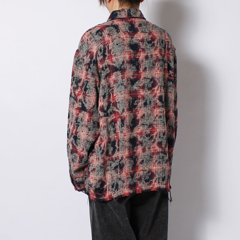 REVERSIBLE CHECK SHIRTS -2.COLOR-
