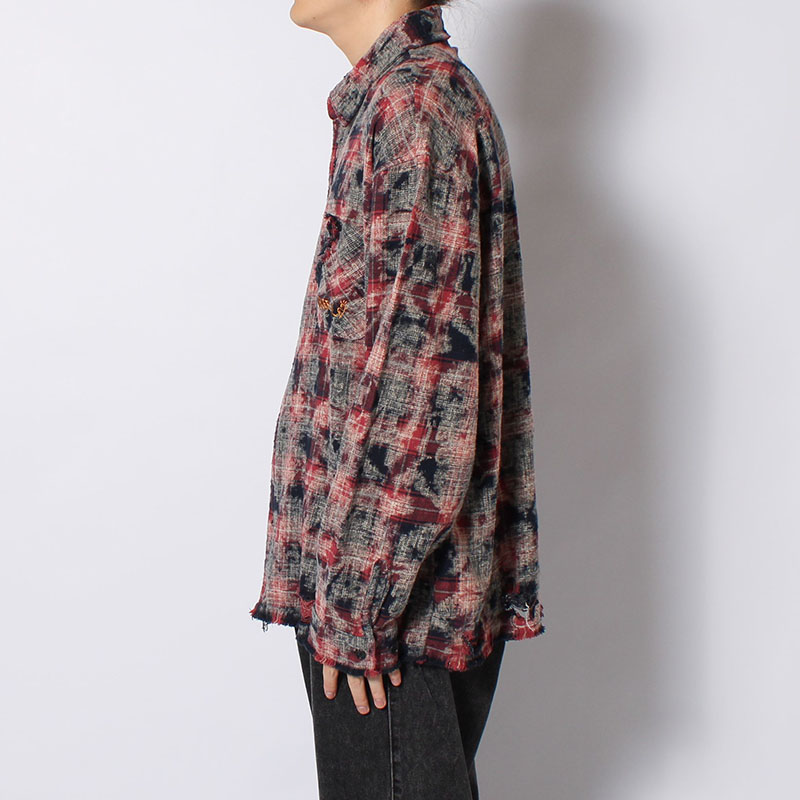 REVERSIBLE CHECK SHIRTS -2.COLOR-