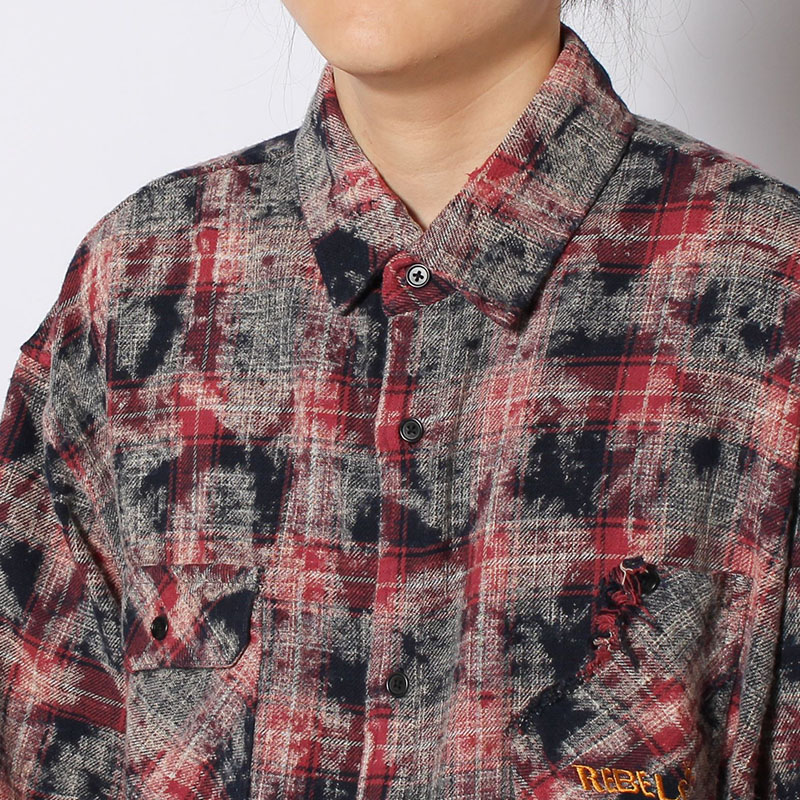 REVERSIBLE CHECK SHIRTS -2.COLOR-